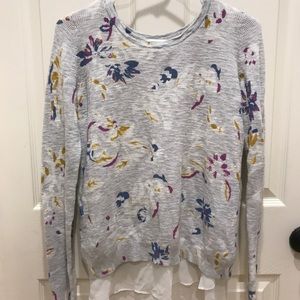 Lucky brand floral print sweater
